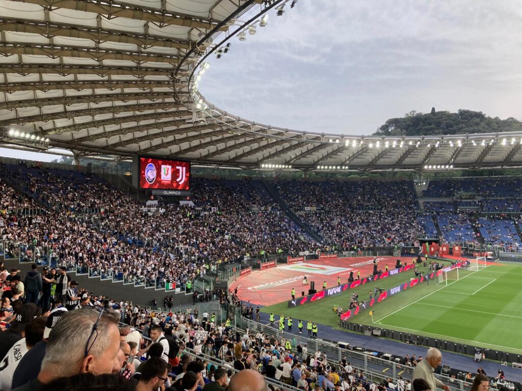 Coppa Italia Finale in Rom.