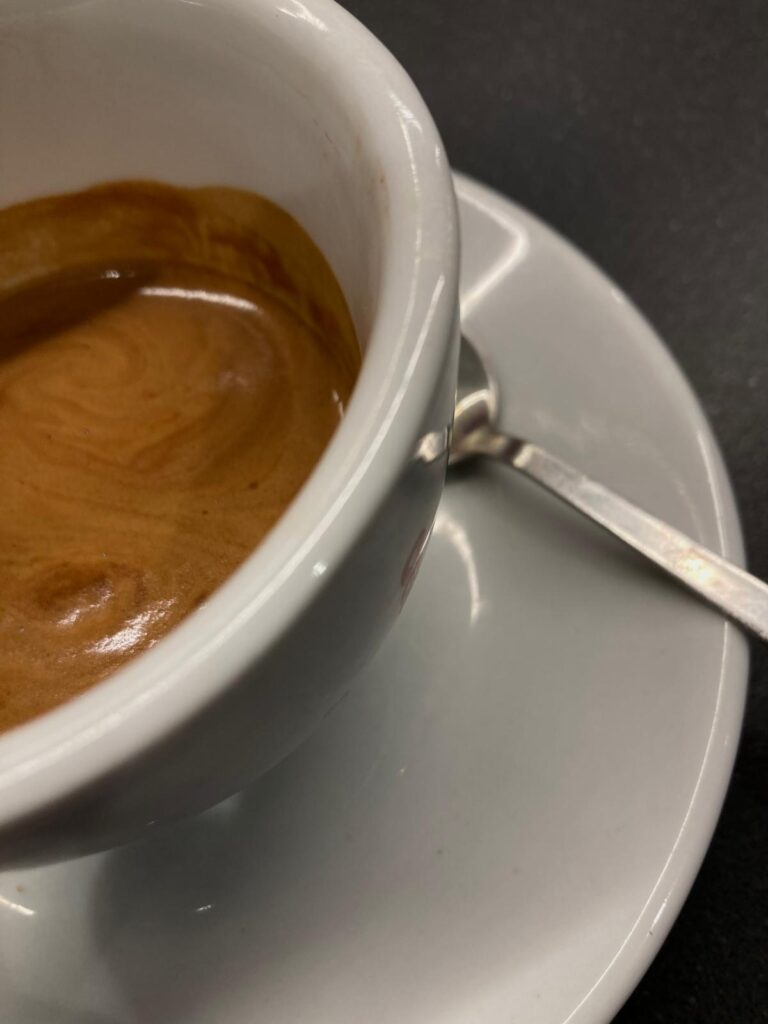 Espresso in Rom.