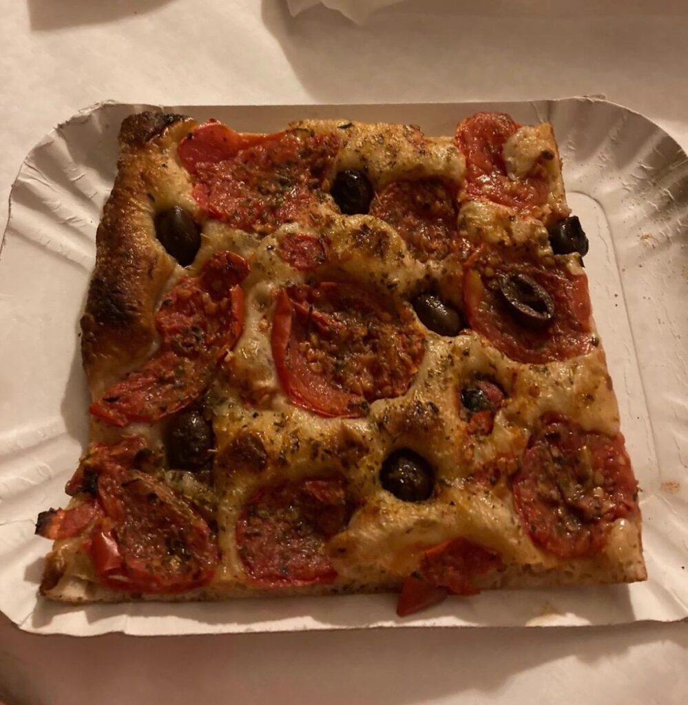 Focaccia in Parma.