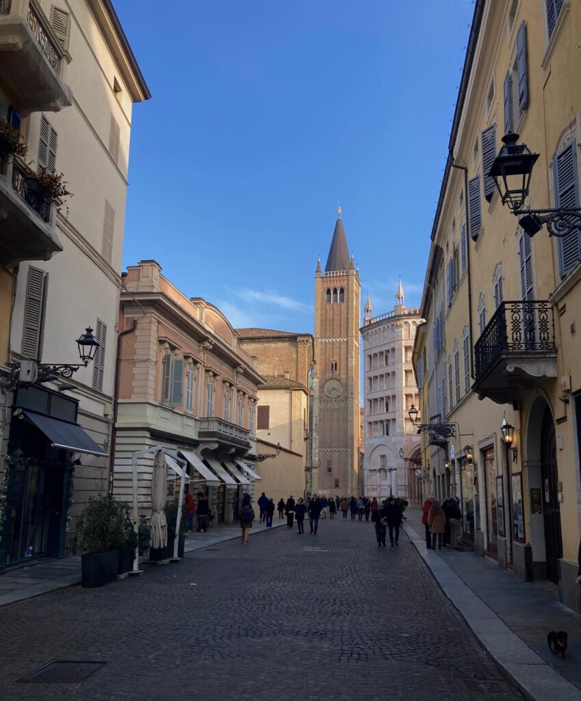 Innenstadt von Parma.