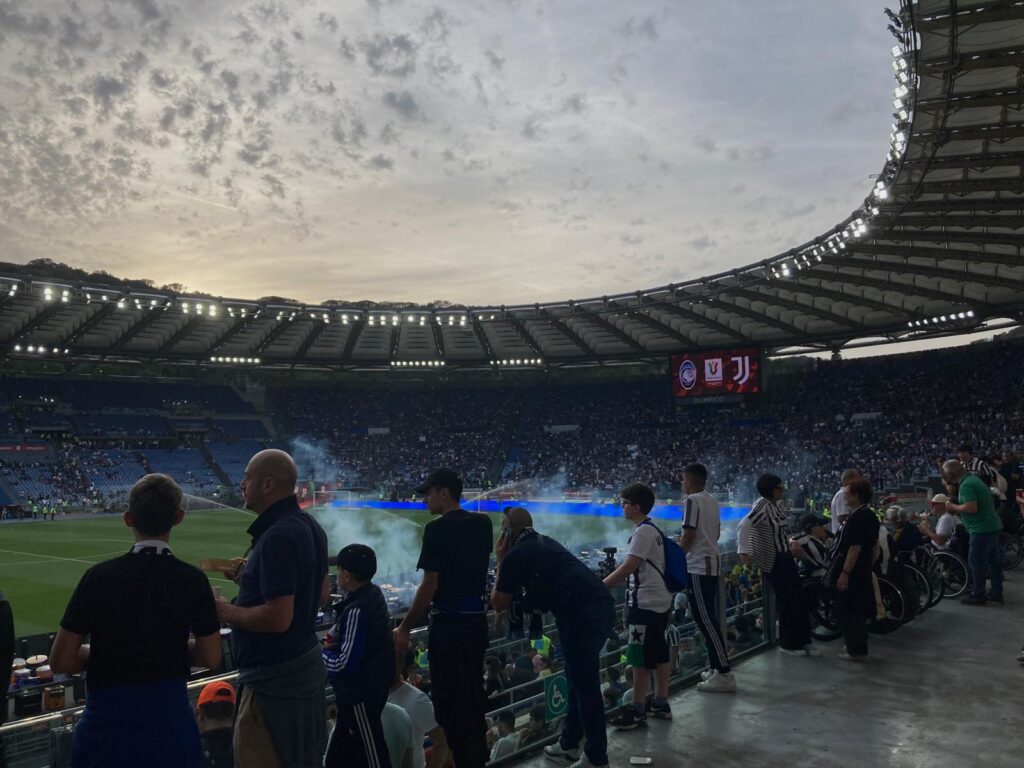 Coppa Italia Finale in Rom.