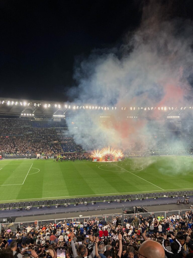 Siegerehrung Coppa Italia.