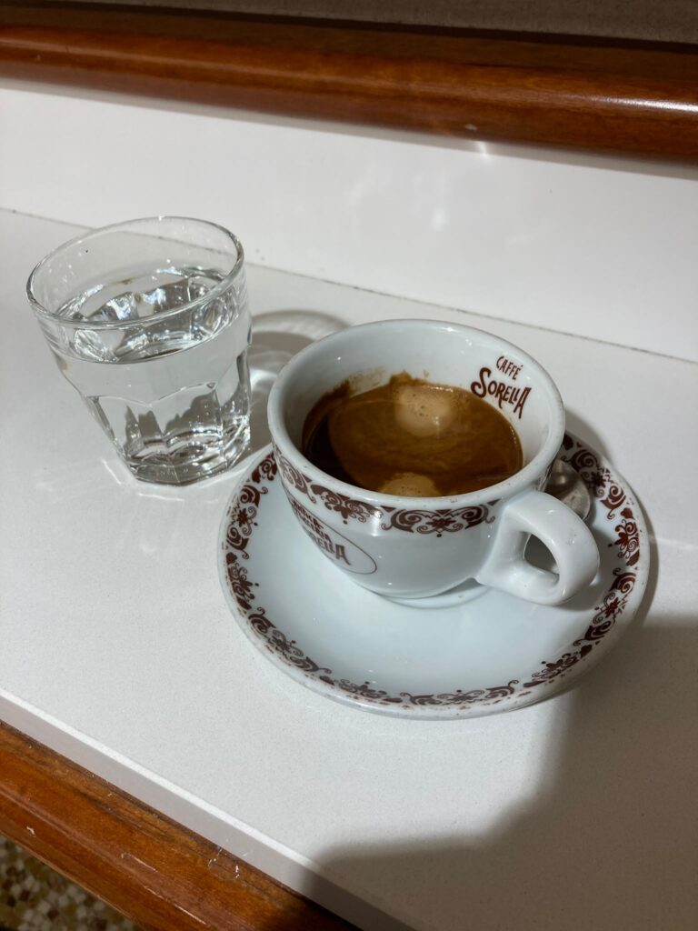 Caffé in Napoli.