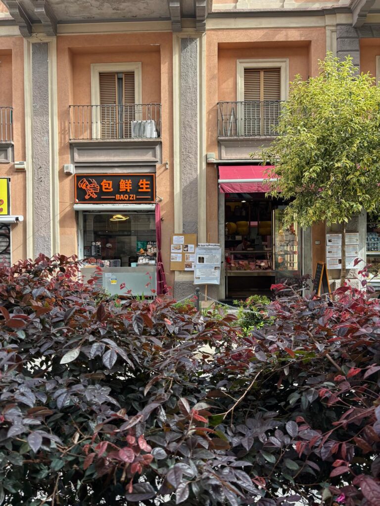 Bao Zi in Chinatown in Mailand.