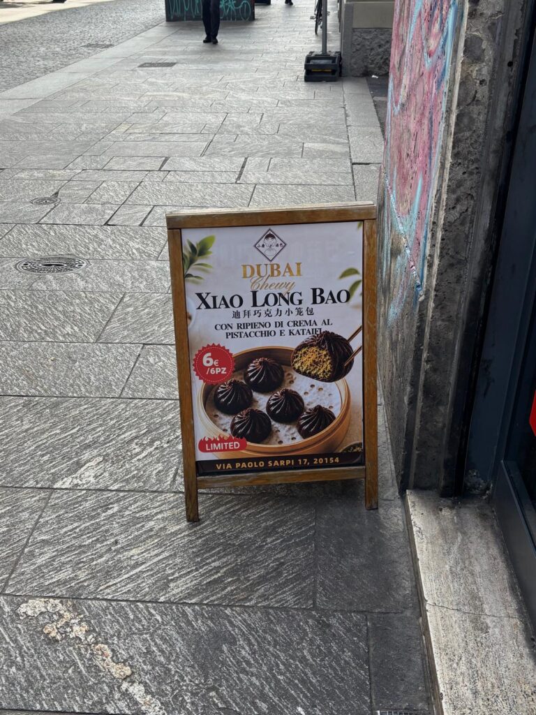 Xia Long Bao Dubai Style in Milano.