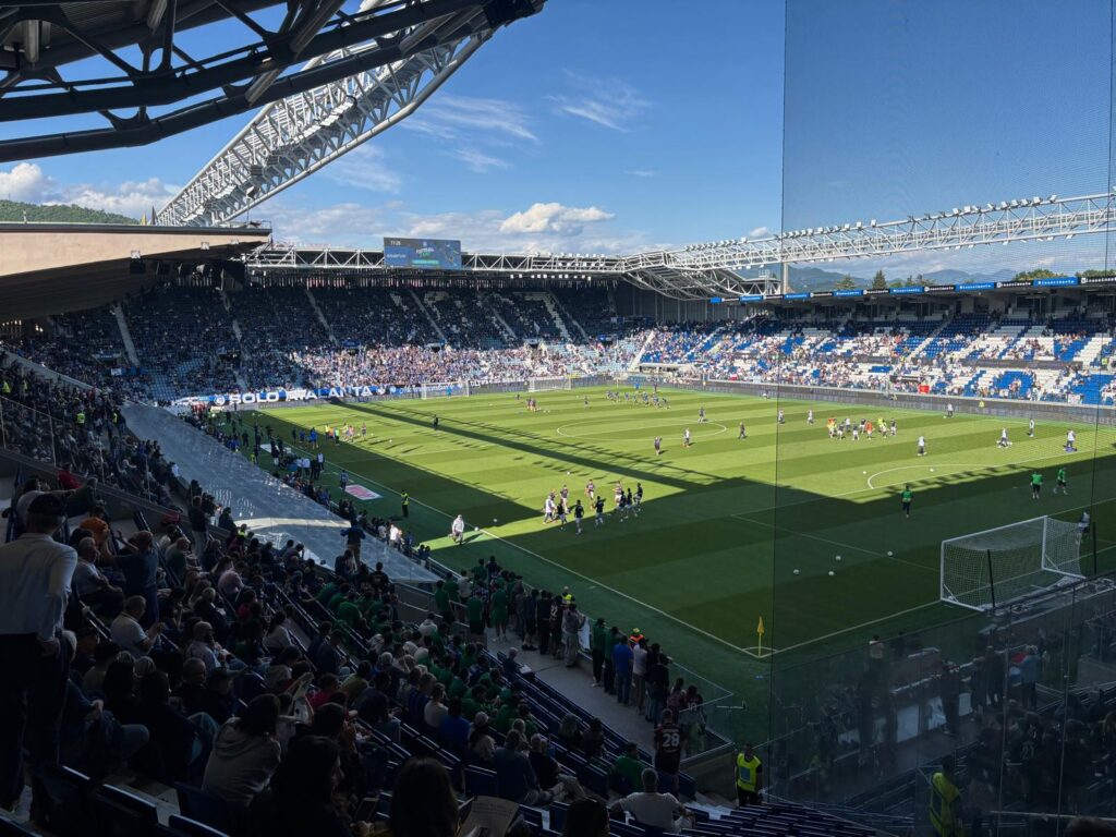 New Balance Arena in Bergamo.