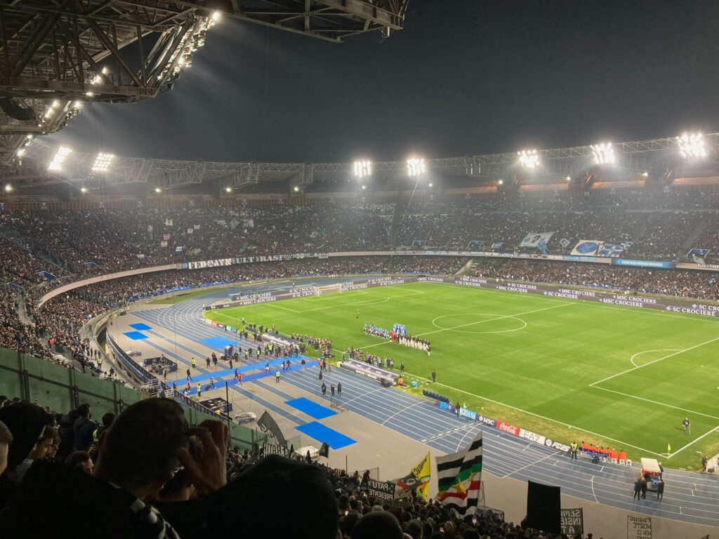 Stadio Maradona in Napoli.