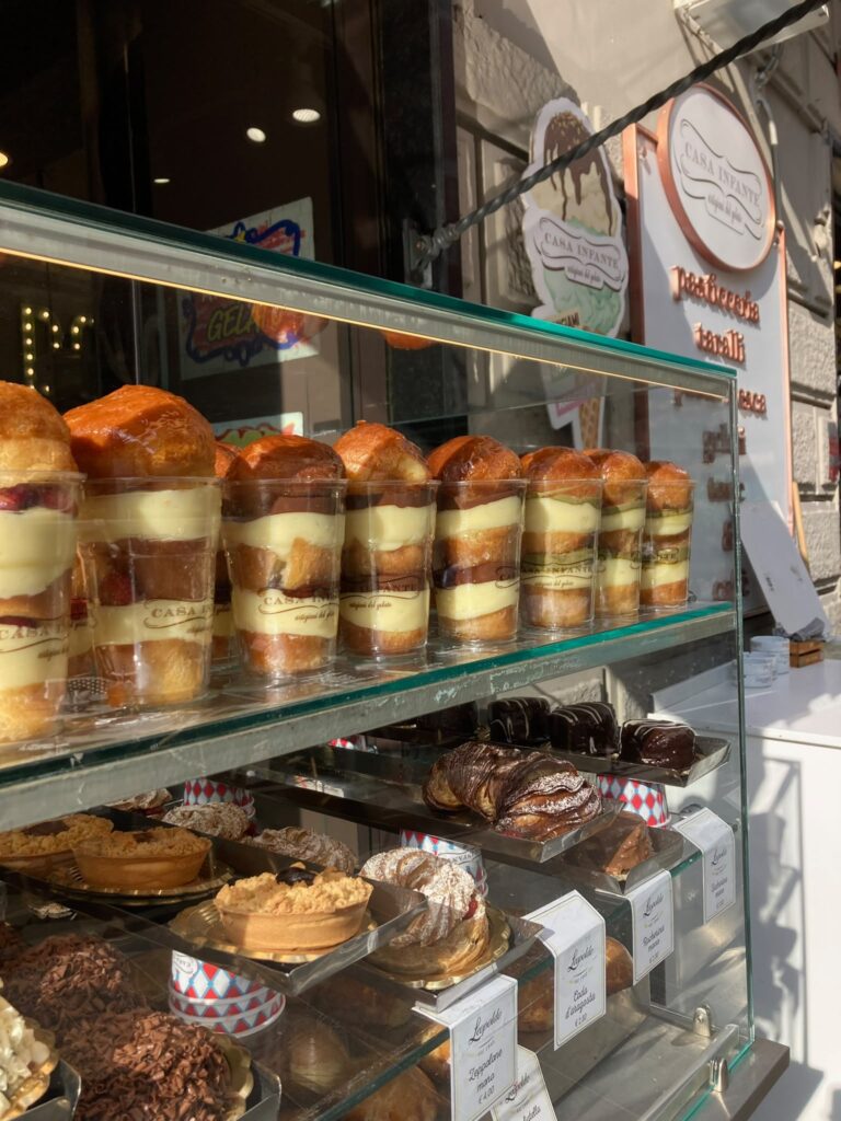 Sweets in Napoli.