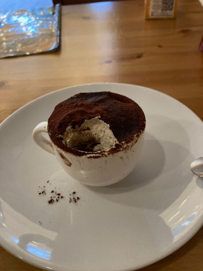 Tiramisu in Napoli.